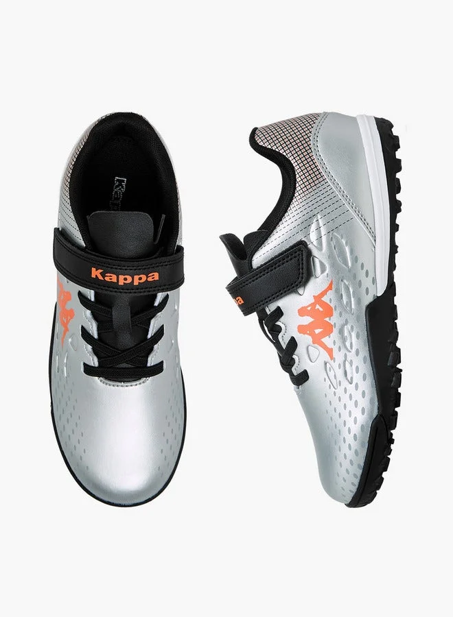 Kappa Boys Hook and Loop Football Turf Shoes